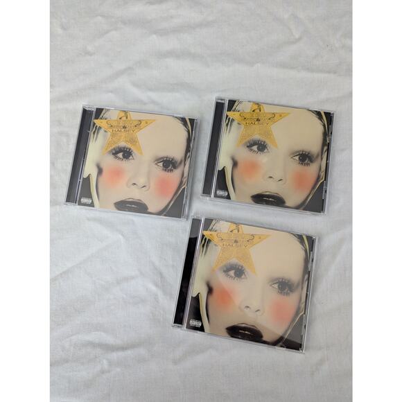 Halsey Signed CDs The Great Impersonator Autographed Insets 70s 80s 90s Bundle - Picture 5 of 11